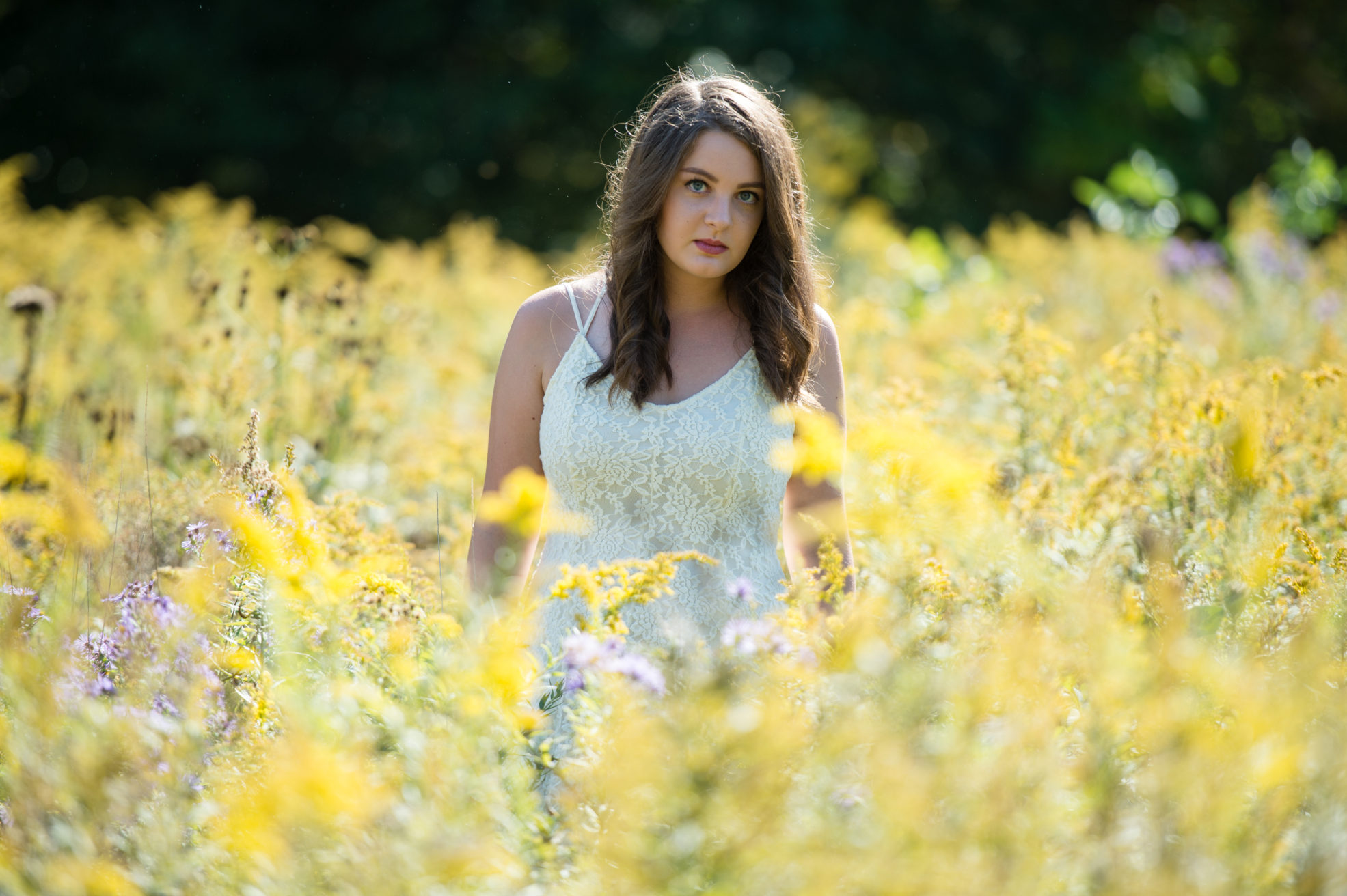 Senior Portrait Columbus at Blendon Woods