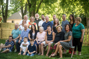 FAMILY PORTRAIT – Osborn graduation celebration