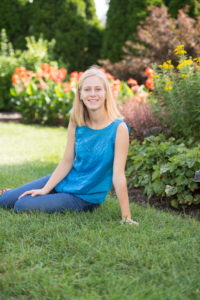 Columbus Senior Portraits at Franklin Park 