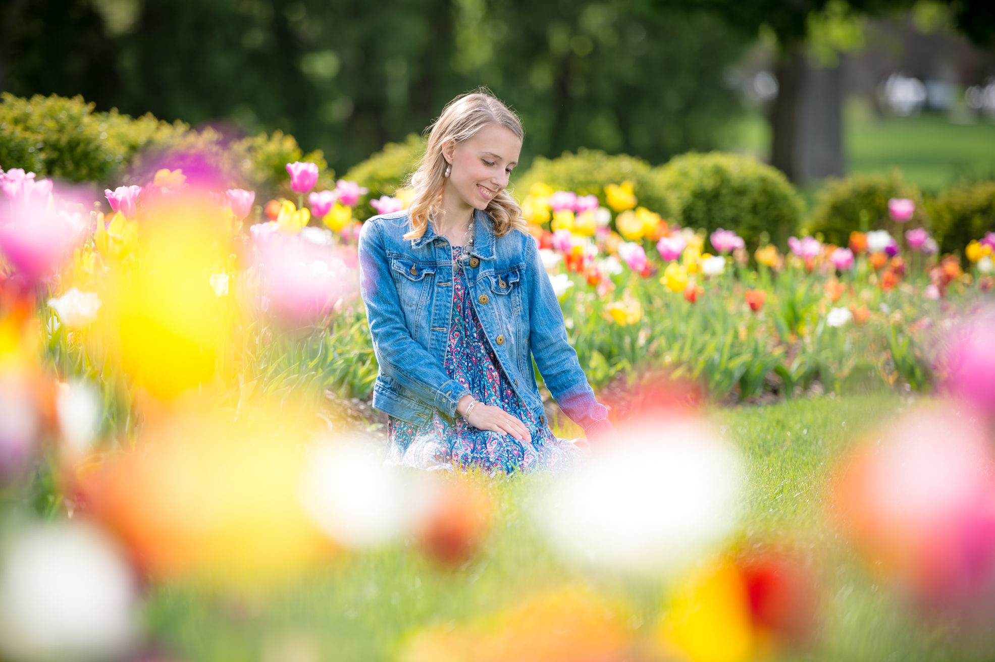 Senior Pictures at Franklin Park Conservatory