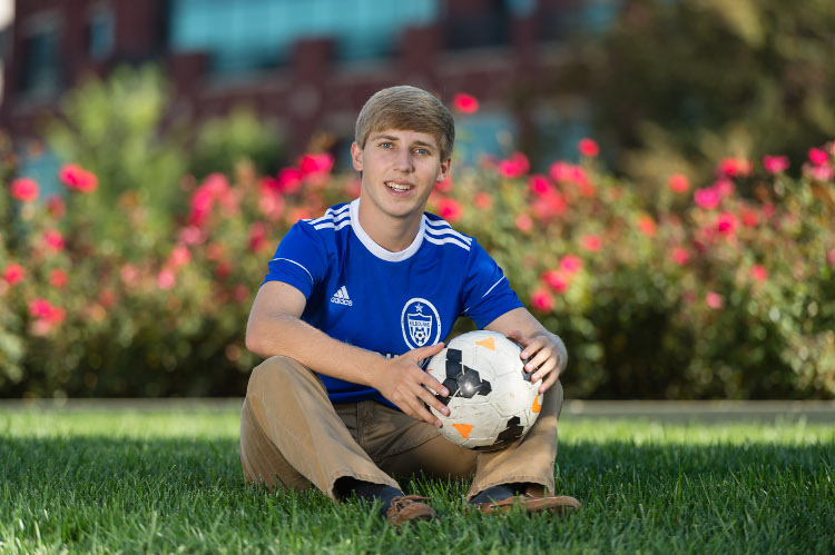 Soccer Player Senior Picture