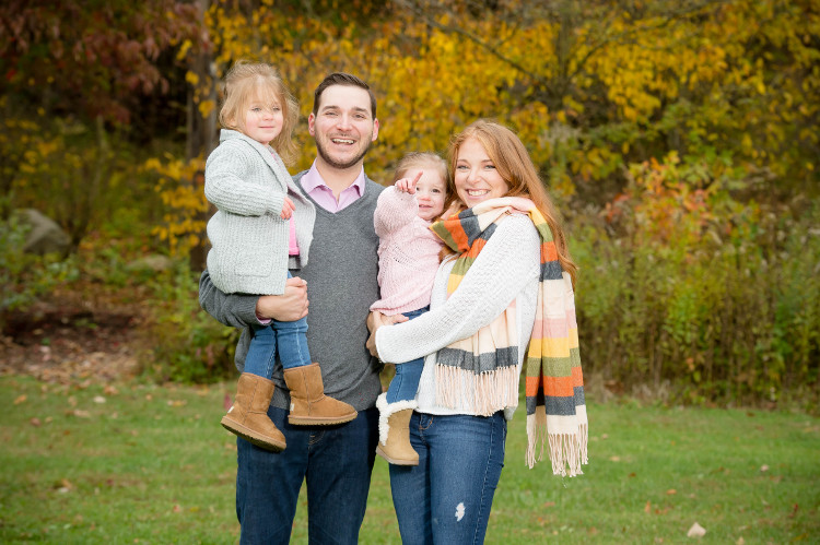 Outdoor Family Pictures two children