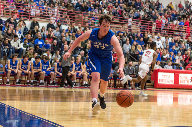 WKHS Men's Basketball Player